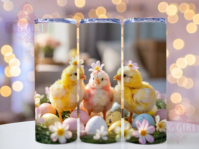 Cute Easter Baby Chick Tumbler, Easter Egg Tumbler, Cute Chick Wrap, Stylish 20oz Wrap, Sublimation Design, Trendy Gift Idea, Inspirational Easter Tumbler Sublimation SvggirlplusArt 
