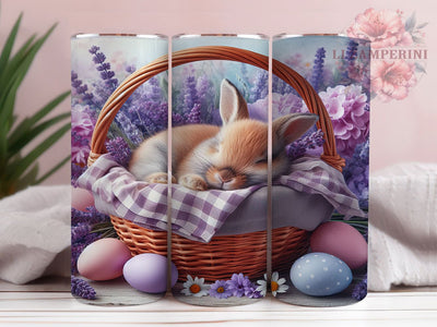 Cute Easter Bunny 20oz Tumbler, Cute Bunny Design, 20oz Tumbler Sublimation, Bunny PNG Cup Wrap, Holiday Sublimation Wrap, Springtime Cup Design, Digital Easter Bunny Sublimation Sublimation Li Zamperini 