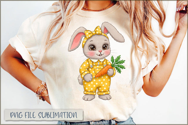 Cute Easter Bunny Sublimation Sublimation Shetara Begum 