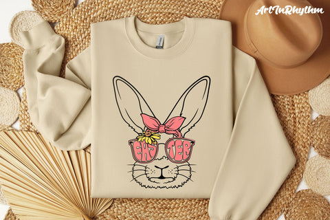 Cute Easter Bunny Svg, Easter Bunny Svg, Happy Easter Svg, Bunny Svg SVG Artinrhythm shop 