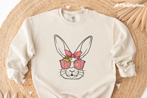 Cute Easter Bunny Svg, Easter Bunny Svg, Happy Easter Svg, Bunny Svg SVG Artinrhythm shop 