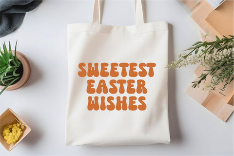 Cute Easter - Cute Groovy Font Font Masyafi Studio 