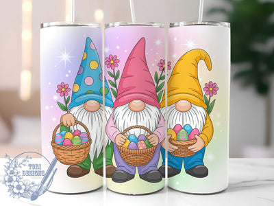 Cute Easter Egg Gnome Tumbler, Cute Gnome Tumbler, Stylish 20oz Wrap, Sublimation Design, Trendy Gift Idea, Holiday Gnome Wrap, Festive Easter Egg Tumbler Sublimation ToriDesigns 