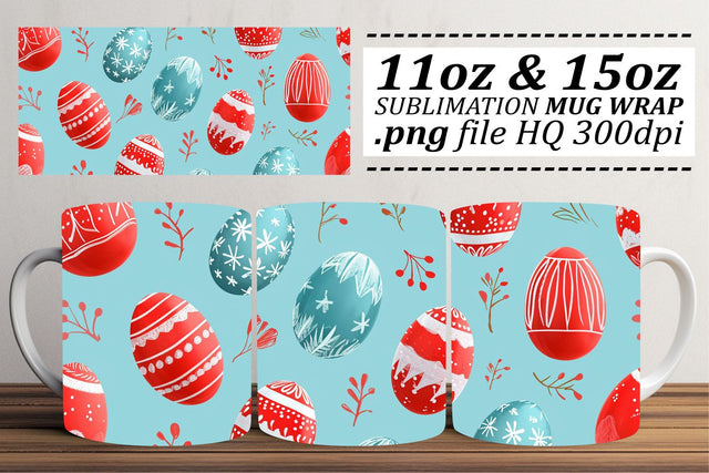Cute Easter Theme Drinkware | Spring Sublimation 11oz 15oz Sublimation afrosvg 