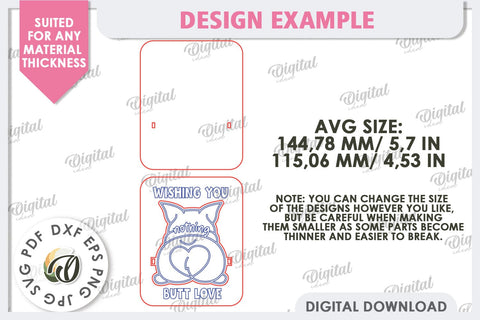 Cute Egg Money Holder Laser Cut. Money Gift Holder SVG SVG Evgenyia Guschina 