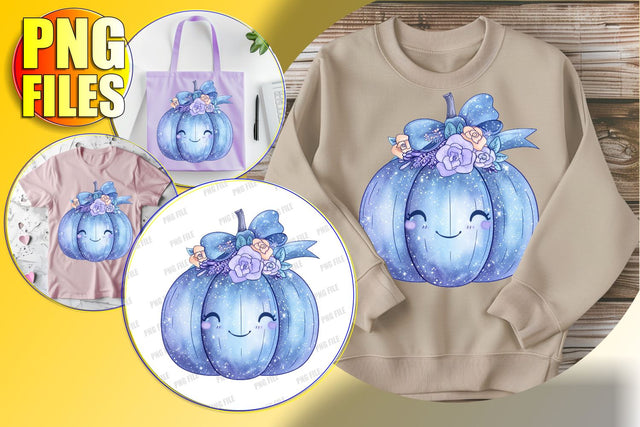 Cute Fall Pumpkin Clipart for Sublimation - Halloween Bow Sublimation afrosvg 