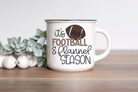 Cute Football & Flannel Season SVG for Cricut, Funny Autumn PNG for Stickers, Sublimation, TShirts, and More SVG Designing Digitals 