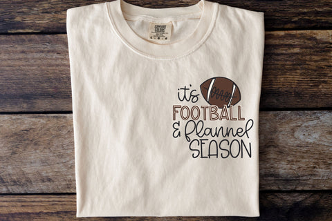 Cute Football & Flannel Season SVG for Cricut, Funny Autumn PNG for Stickers, Sublimation, TShirts, and More SVG Designing Digitals 
