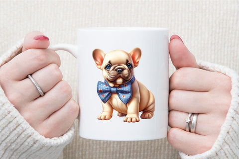 Cute French Bulldog Sublimation Clipart Sublimation designartist 