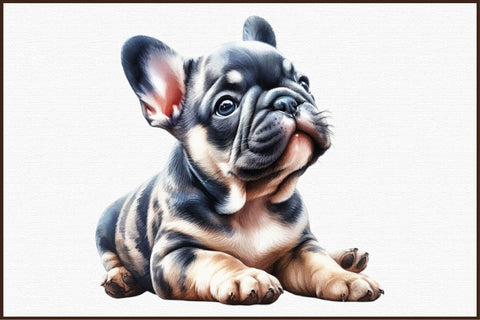 Cute French Bulldog Sublimation Clipart Sublimation designartist 