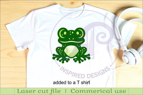 Cute frogs, SVG laser cut file SVG APInspireddesigns 
