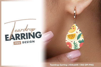 Cute fruit and tropical leaves pattern Sublimation Regulrcrative 