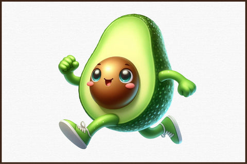 Cute Fruits Sublimation Clipart Sublimation designartist 