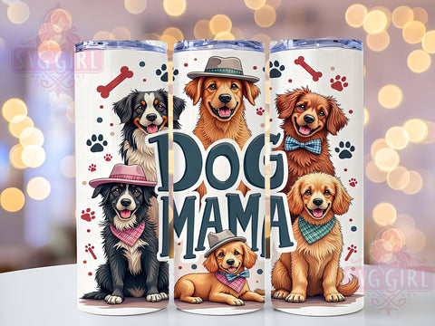 Cute Funny Dog Mama Pet Lover Tumbler Wrap, Dog Mama Tumbler, Pet Lover Gift, 20oz Sublimation Wrap, Dog Mom Design, Gifts for Dog Lovers, Cute Dog Tumbler, Funny Pet Mama Sublimation SvggirlplusArt 