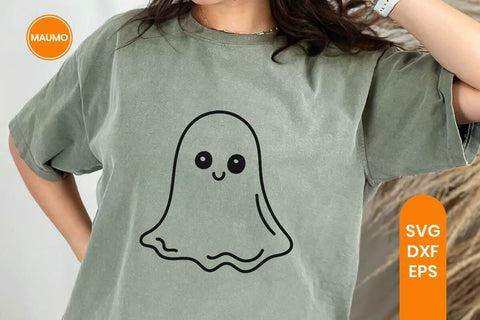 Cute Funny Ghosts Clipart Svg SVG Maumo Designs 