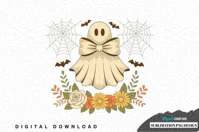 Cute ghost halloween sublimation png design Sublimation Regulrcrative 