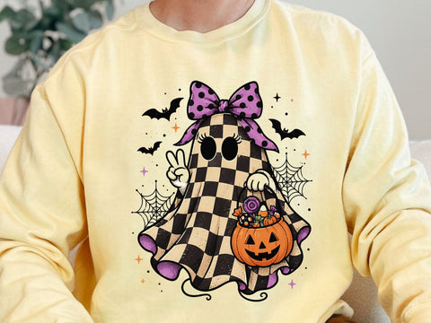 Cute Ghost PNG, Halloween Digital PNG SVG artprintfile 