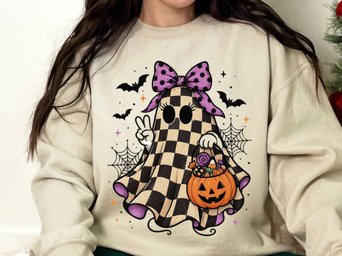 Cute Ghost PNG, Halloween Digital PNG SVG artprintfile 