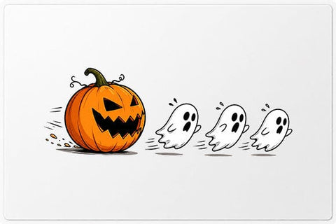 Cute Ghost Pumpkin PNG | Halloween Digital Download SVG BillahCrafts 