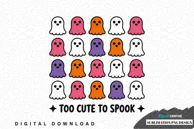 Cute ghost sublimation png design Sublimation Regulrcrative 