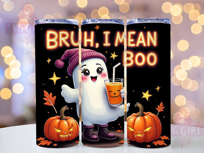 Cute Ghost Tumbler, Spooky Season Wrap, 20 oz Halloween Tumbler, Spooky Vibes Design, PNG File for Tumbler, Halloween Decor, Fun Halloween Mug, Ghostly Sublimation Sublimation SvggirlplusArt 