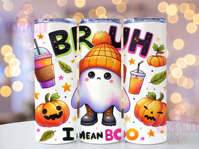 Cute Ghost Tumbler, Spooky Season Wrap, 20 oz Halloween Tumbler, Spooky Vibes Design, PNG File for Tumbler, Halloween Decor, Fun Halloween Mug, Ghostly Sublimation Sublimation SvggirlplusArt 