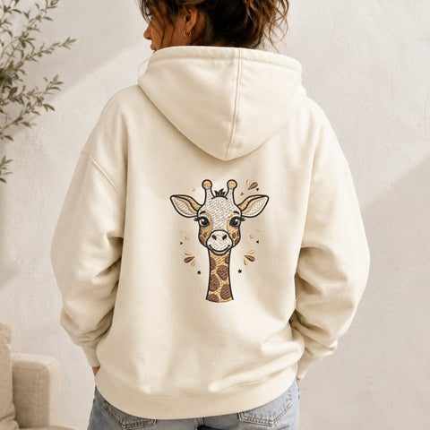 Cute Giraffe Face Machine Embroidery Design PES DST Stitch Pattern Files Embroidery/Applique DESIGNS PatternFeed8 