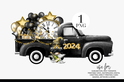 Cute Gnome 2024 Sublimation Design PNG Sublimation BijouBay 