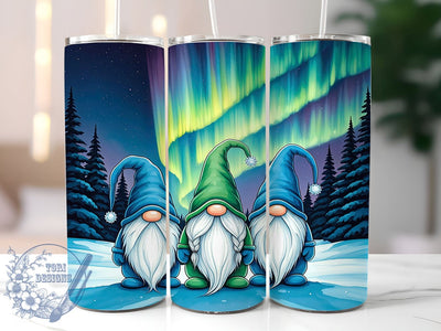 Cute Gnome Winter Tumbler Wrap, Winter Tumbler, Gnome Design, 20oz Wrap, Sublimation Design, Holiday Drinkware, Cute Gnome Tumbler, Snowman Tumbler Sublimation ToriDesigns 