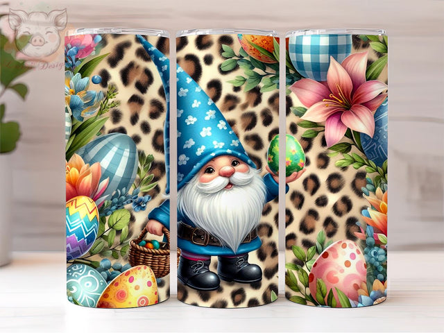 Cute Gnomes Easter Day 20oz Tumbler Png, Sublimation Design, Happy Easter Tumbler Png, Digital Download PNG Sublimation Lara' s Designs 