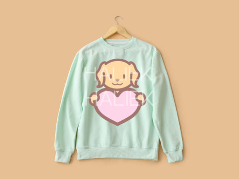 Cute Golden Retrievers SVG Design Set SVG HalieKStudio 