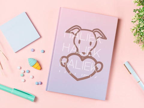 Cute Greyhounds SVG Design Set SVG HalieKStudio 