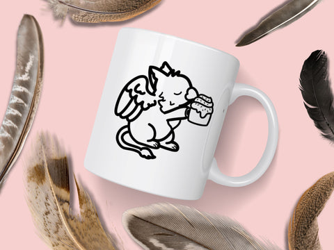 Cute Gryphons SVG Design Set SVG HalieKStudio 