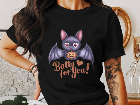 Cute Halloween Batty for you Sublimation PNG Sublimation Luvleigh Digitals 