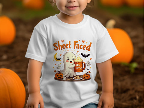 Cute Halloween Ghost Sublimation PNG, Boo Brew Digital Download, Kawaii Spooky Design PNG Sublimation Luvleigh Digitals 