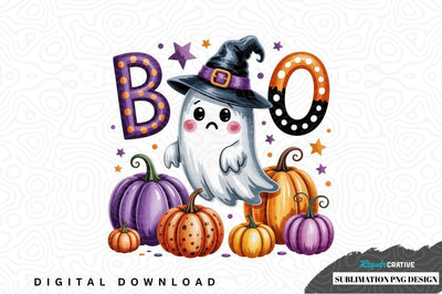 Cute halloween ghost sublimation png design Sublimation Regulrcrative 