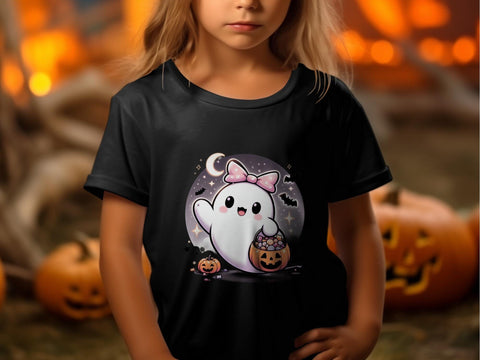 Cute Halloween Ghost Sublimation PNG Sublimation Luvleigh Digitals 
