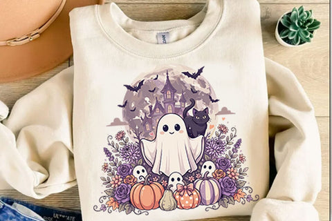 Cute Halloween Ghost Sublimation Png Sublimation Shahin alam 