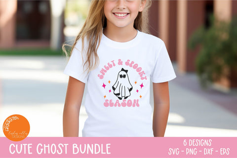 Cute Halloween Ghost SVG Bundle-Halloween SVG Bundle SVG Linden Valley Designs 