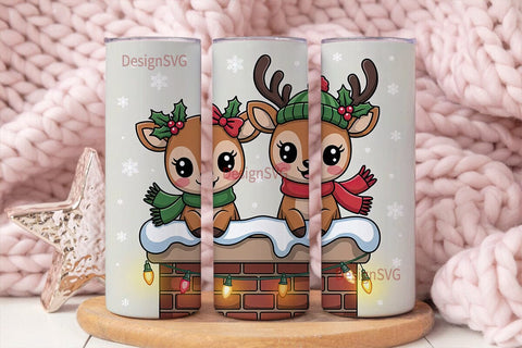 Cute Halloween Ghosts 20oz Tumbler Wrap Sublimation DesignSVG 