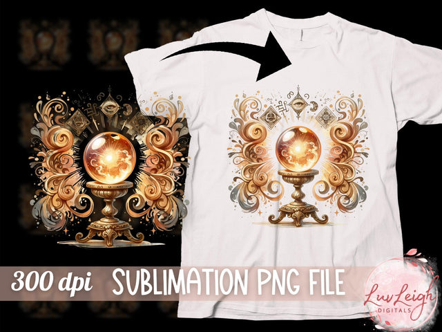 Cute Halloween Magical Sublimation PNG Sublimation Luvleigh Digitals 