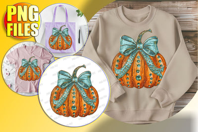 Cute Halloween Pumpkin Clipart for Sublimation - Fall Design Sublimation afrosvg 