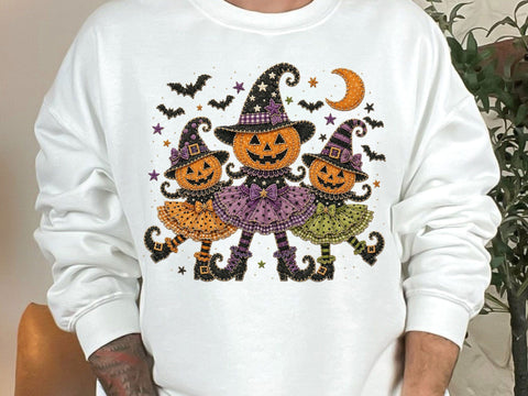Cute Halloween Pumpkin Witch PNG Clipart SVG artprintfile 