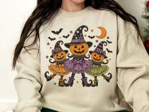 Cute Halloween Pumpkin Witch PNG Clipart SVG artprintfile 