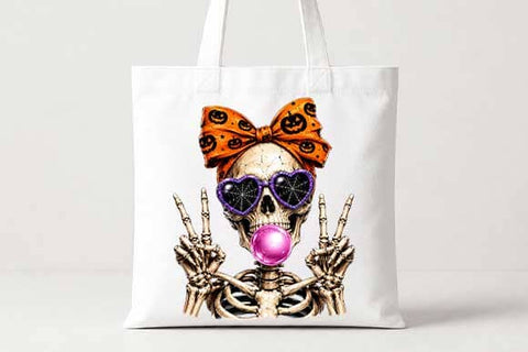 Cute Halloween Skeleton PNG Digital Download SVG BillahCrafts 