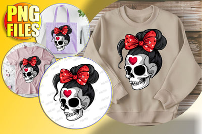 Cute Halloween Skull Clipart for Sublimation - Fall Design Sublimation afrosvg 