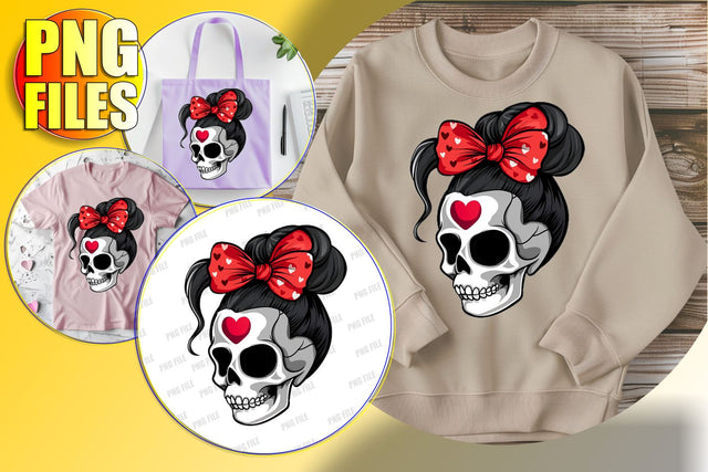 Cute Halloween Skull Clipart for Sublimation - Fall Design Sublimation afrosvg 