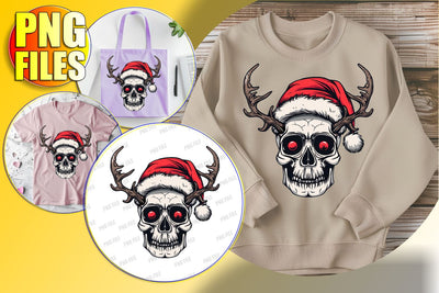 Cute Halloween Skull Clipart for Sublimation - Fall Design Sublimation afrosvg 