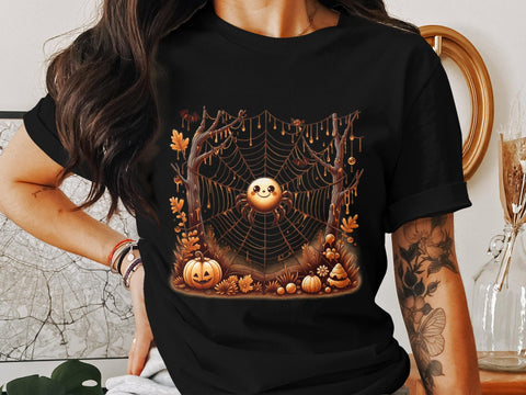 Cute Halloween Spider Sublimation PNG Sublimation Luvleigh Digitals 