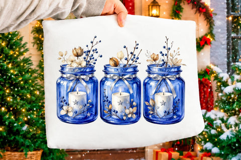 Cute Hanukkah Clipart PNG Bundle Sublimation SVGArt 